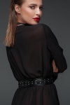 Minirobe choker en mousseline F150 Minirobe choker en mousseline F150